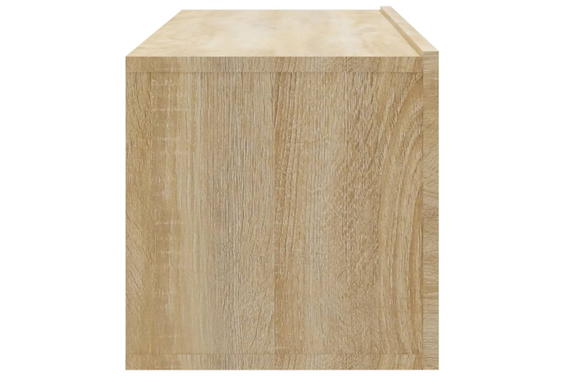 beBasic TV-seinäkaapit 4 kpl Sonoma-tammi 100x30x30 cm - Ruskea - Huonekalut - TV- & Mediakalusteet - Tv taso & Mediataso