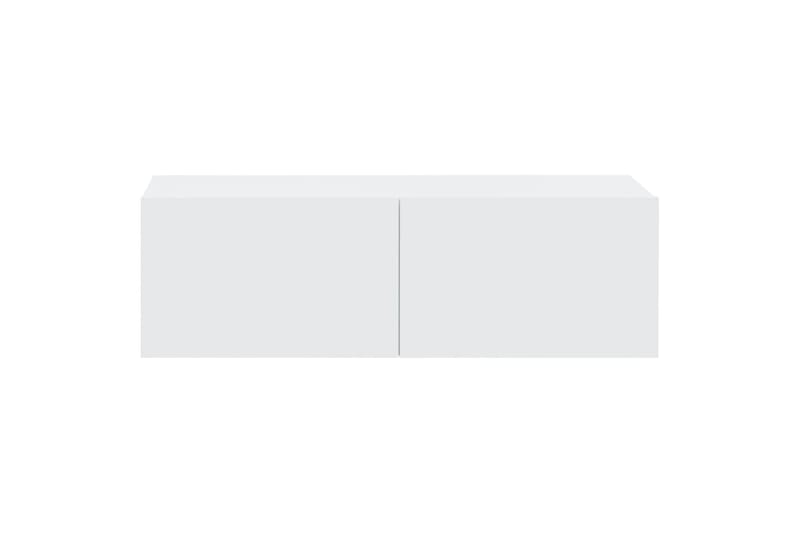 beBasic TV-seinäkaapit 4 kpl valkoinen 100x30x30 cm - Valkoinen - Huonekalut - TV- & Mediakalusteet - Tv taso & Mediataso