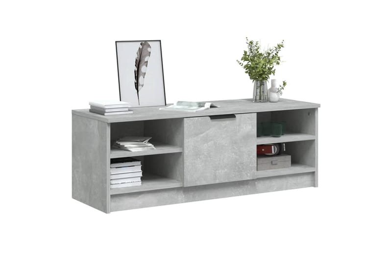 beBasic TV-taso betoninharmaa 102x35,5x36,5 cm tekninen puu - Harmaa - Huonekalut - TV- & Mediakalusteet - Tv taso & Mediataso