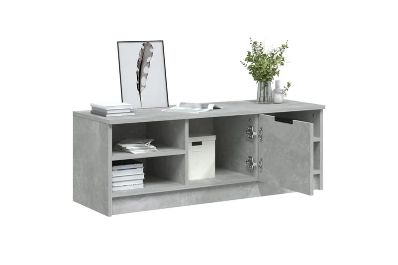 beBasic TV-taso betoninharmaa 102x35,5x36,5 cm tekninen puu - Harmaa - Huonekalut - TV- & Mediakalusteet - Tv taso & Mediataso