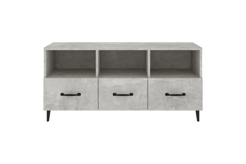 beBasic TV-taso betoninharmaa 102x35x50 cm tekninen puu - Harmaa - Huonekalut - TV- & Mediakalusteet - Tv taso & Mediataso