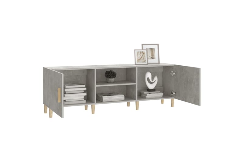 beBasic TV-taso betoninharmaa 150x30x50 cm tekninen puu - Harmaa - Huonekalut - TV- & Mediakalusteet - Tv taso & Mediataso