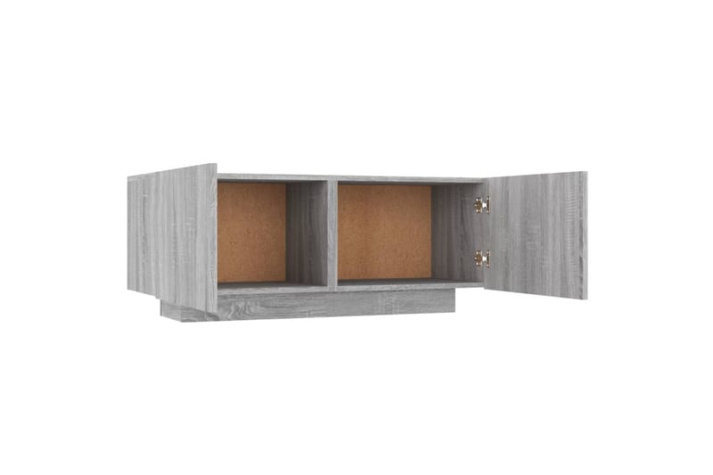 beBasic TV-taso harmaa Sonoma 100x35x40 cm tekninen puu - Harmaa - Huonekalut - TV- & Mediakalusteet - Tv taso & Mediataso