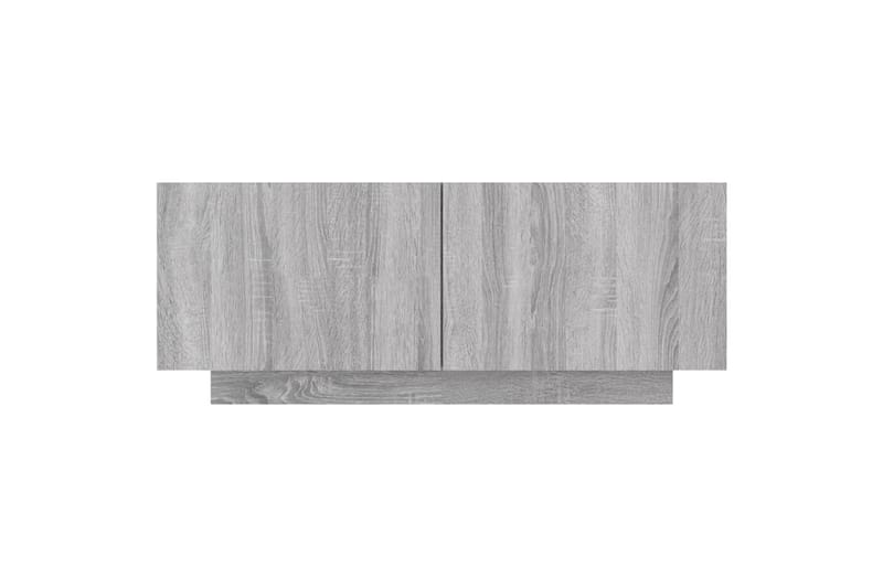 beBasic TV-taso harmaa Sonoma 100x35x40 cm tekninen puu - Harmaa - Huonekalut - TV- & Mediakalusteet - Tv taso & Mediataso