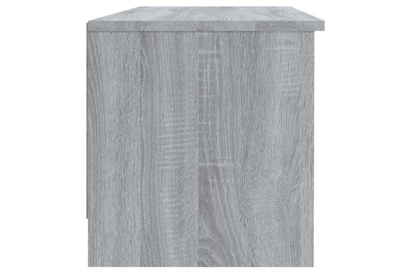 beBasic TV-taso harmaa Sonoma 102x35,5x36,5 cm tekninen puu - Harmaa - Huonekalut - TV- & Mediakalusteet - Tv taso & Mediataso