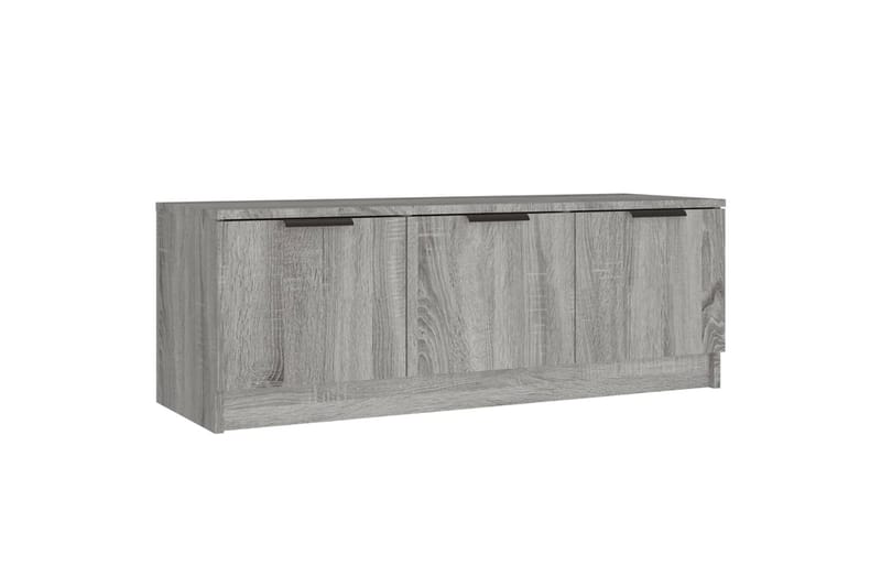 beBasic TV-taso harmaa Sonoma 102x35x36,5 cm tekninen puu - Harmaa - Huonekalut - TV- & Mediakalusteet - Tv taso & Mediataso