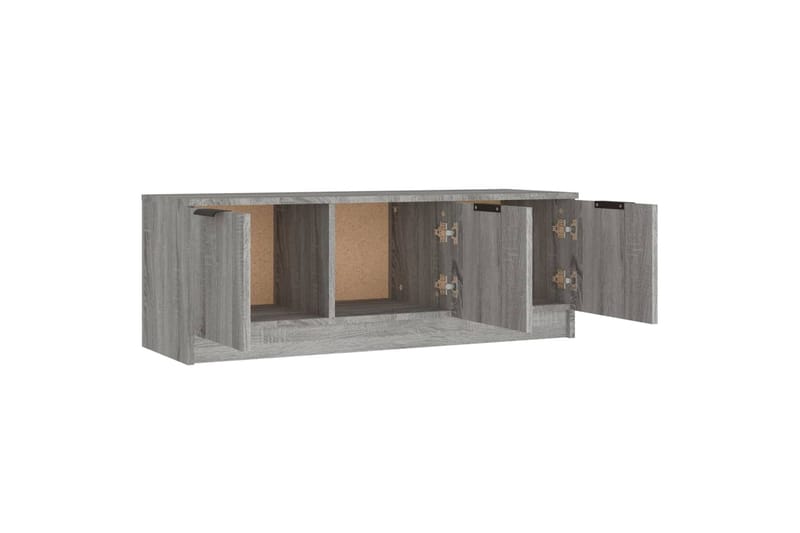 beBasic TV-taso harmaa Sonoma 102x35x36,5 cm tekninen puu - Harmaa - Huonekalut - TV- & Mediakalusteet - Tv taso & Mediataso