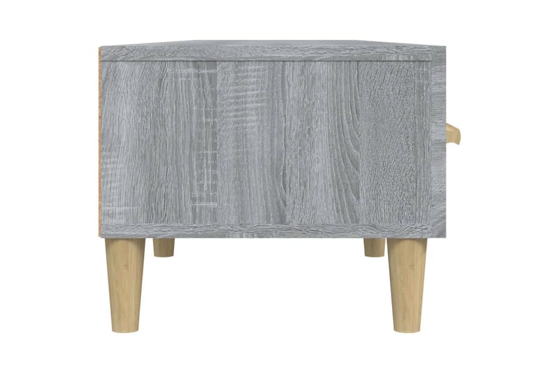 beBasic TV-taso harmaa Sonoma 150x34,5x30 cm tekninen puu - Harmaa - Huonekalut - TV- & Mediakalusteet - Tv taso & Mediataso