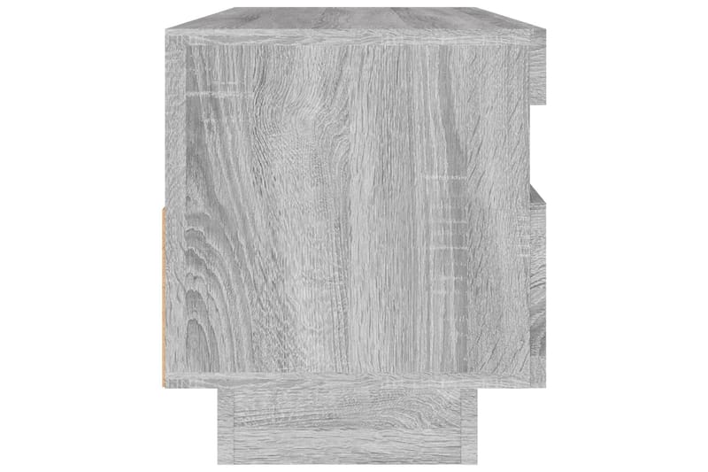 beBasic TV-taso LED-valoilla harmaa Sonoma 100x35x40 cm - Harmaa - Huonekalut - TV- & Mediakalusteet - Tv taso & Mediataso