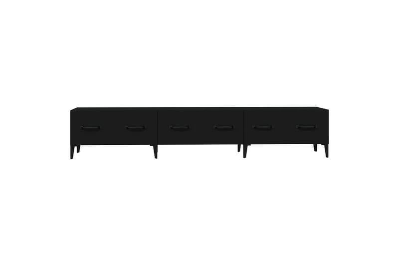 beBasic TV-taso musta 150x34,5x30 cm tekninen puu - Musta - Huonekalut - TV- & Mediakalusteet - Tv taso & Mediataso