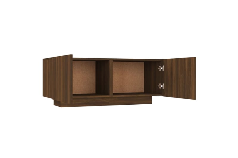 beBasic TV-taso ruskea tammi 100x35x40 cm tekninen puu - Ruskea - Huonekalut - TV- & Mediakalusteet - Tv taso & Mediataso