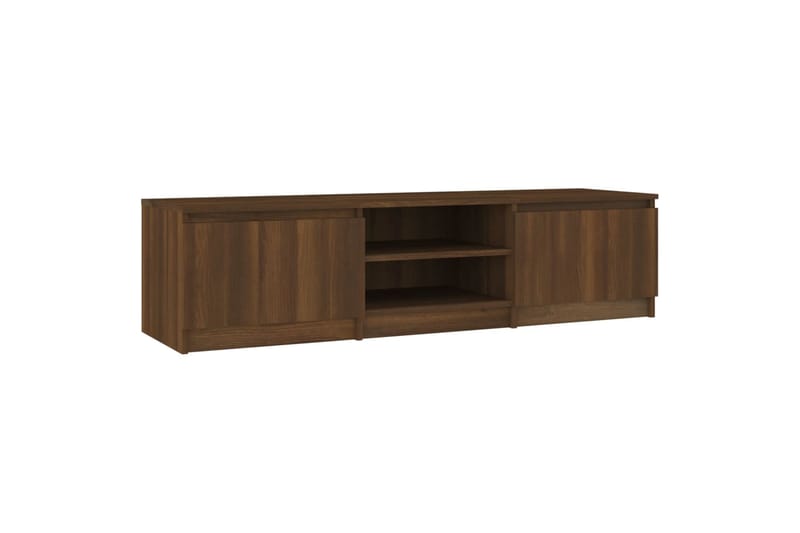 beBasic TV-taso ruskea tammi 140x40x35,5 cm tekninen puu - Ruskea - Huonekalut - TV- & Mediakalusteet - Tv taso & Mediataso