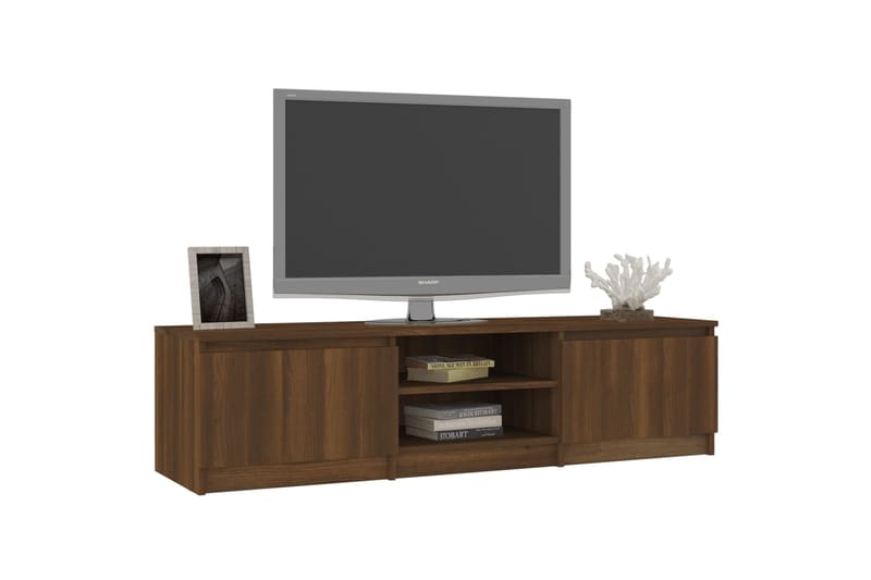 beBasic TV-taso ruskea tammi 140x40x35,5 cm tekninen puu - Ruskea - Huonekalut - TV- & Mediakalusteet - Tv taso & Mediataso