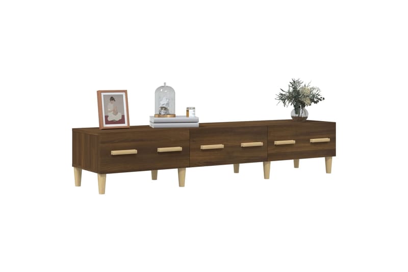 beBasic TV-taso ruskea tammi 150x34,5x30 cm tekninen puu - Ruskea - Huonekalut - TV- & Mediakalusteet - Tv taso & Mediataso