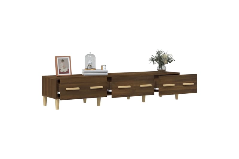 beBasic TV-taso ruskea tammi 150x34,5x30 cm tekninen puu - Ruskea - Huonekalut - TV- & Mediakalusteet - Tv taso & Mediataso