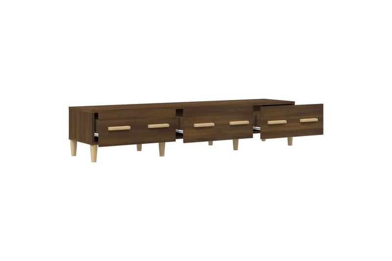 beBasic TV-taso ruskea tammi 150x34,5x30 cm tekninen puu - Ruskea - Huonekalut - TV- & Mediakalusteet - Tv taso & Mediataso