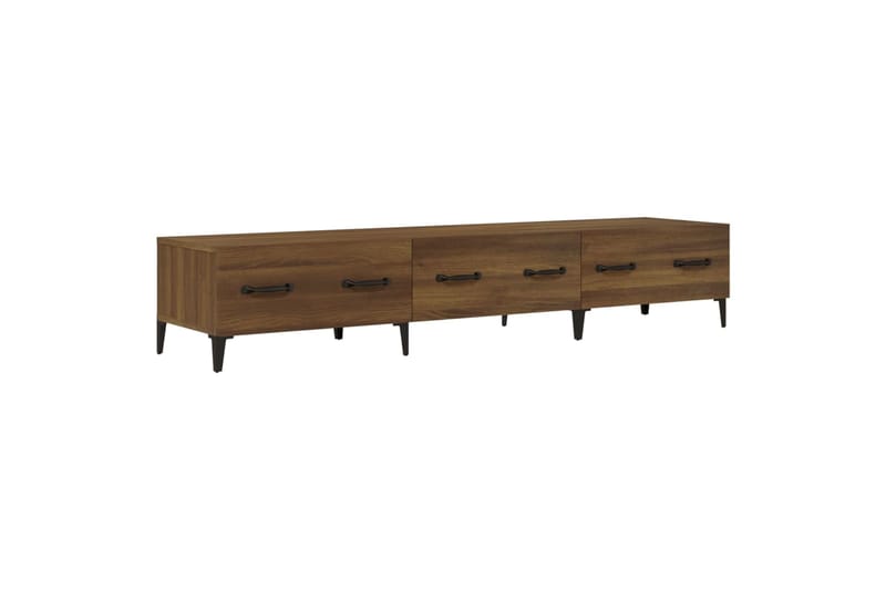 beBasic TV-taso ruskea tammi 150x34,5x30 cm tekninen puu - Ruskea - Huonekalut - TV- & Mediakalusteet - Tv taso & Mediataso