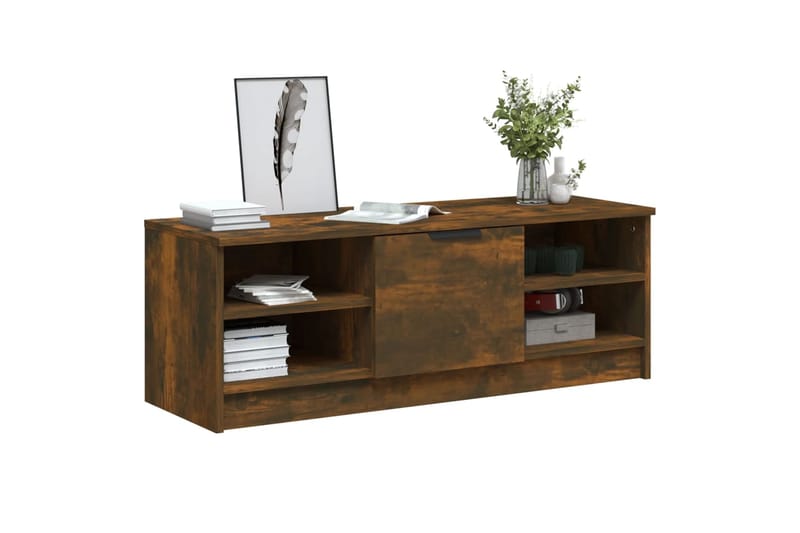 beBasic TV-taso savutammi 102x35,5x36,5 cm tekninen puu - Ruskea - Huonekalut - TV- & Mediakalusteet - Tv taso & Mediataso