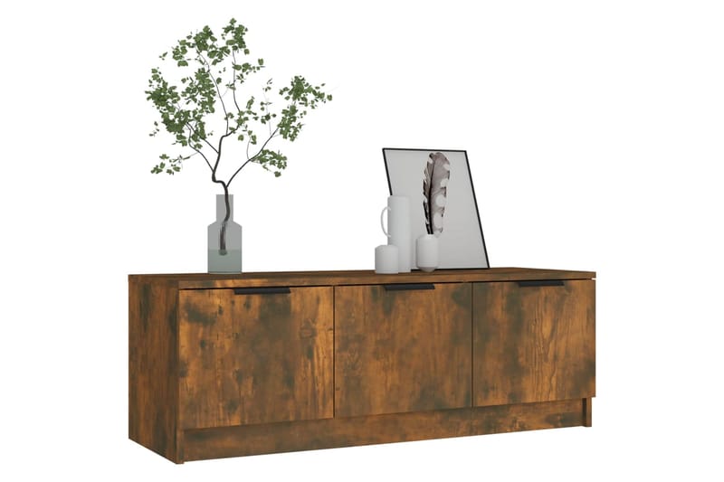 beBasic TV-taso savutammi 102x35x36,5 cm tekninen puu - Ruskea - Huonekalut - TV- & Mediakalusteet - Tv taso & Mediataso