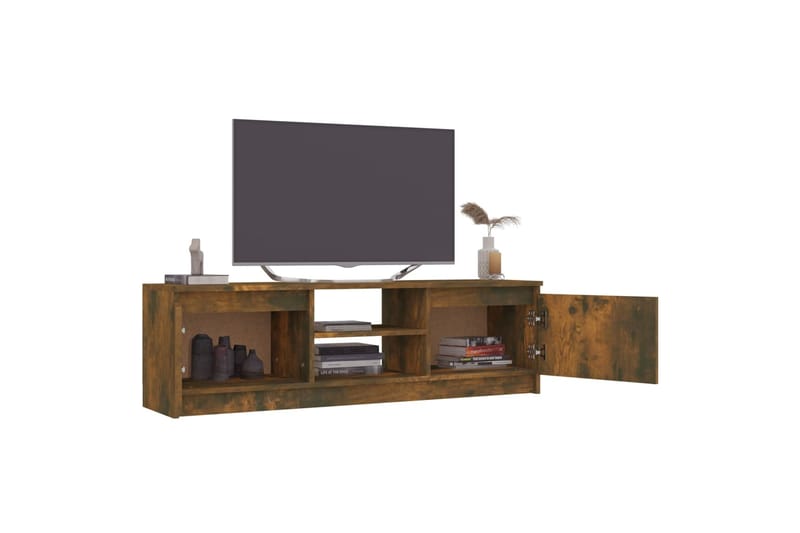 beBasic TV-taso savutammi 120x30x35,5 cm tekninen puu - Ruskea - Huonekalut - TV- & Mediakalusteet - Tv taso & Mediataso