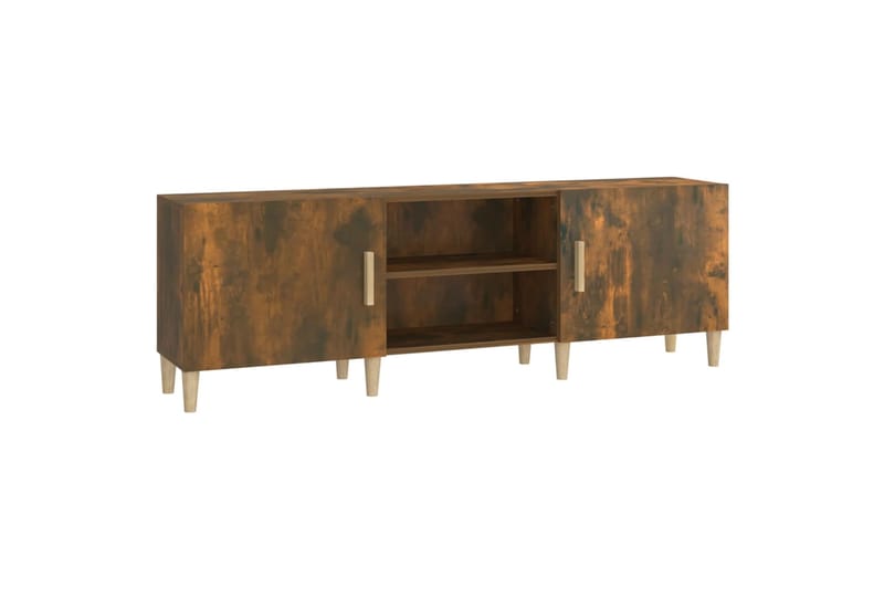 beBasic TV-taso savutammi 150x30x50 cm tekninen puu - Ruskea - Huonekalut - TV- & Mediakalusteet - Tv taso & Mediataso