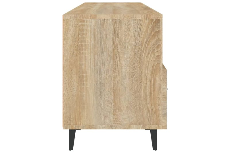 beBasic TV-taso Sonoma-tammi 102x35x50 cm tekninen puu - Ruskea - Huonekalut - TV- & Mediakalusteet - Tv taso & Mediataso