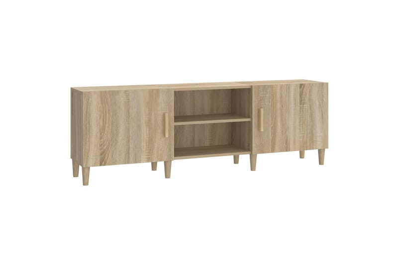 beBasic TV-taso Sonoma-tammi 150x30x50 cm tekninen puu - Ruskea - Huonekalut - TV- & Mediakalusteet - Tv taso & Mediataso