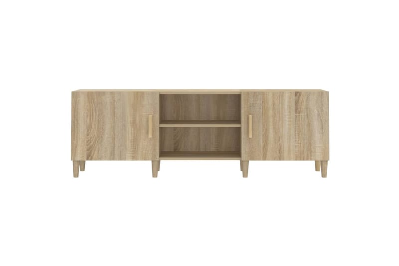 beBasic TV-taso Sonoma-tammi 150x30x50 cm tekninen puu - Ruskea - Huonekalut - TV- & Mediakalusteet - Tv taso & Mediataso