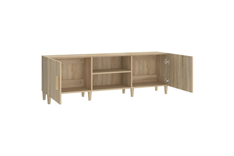 beBasic TV-taso Sonoma-tammi 150x30x50 cm tekninen puu - Ruskea - Huonekalut - TV- & Mediakalusteet - Tv taso & Mediataso