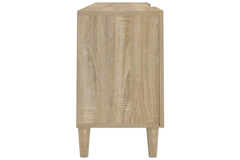 beBasic TV-taso Sonoma-tammi 150x30x50 cm tekninen puu - Ruskea - Huonekalut - TV- & Mediakalusteet - Tv taso & Mediataso