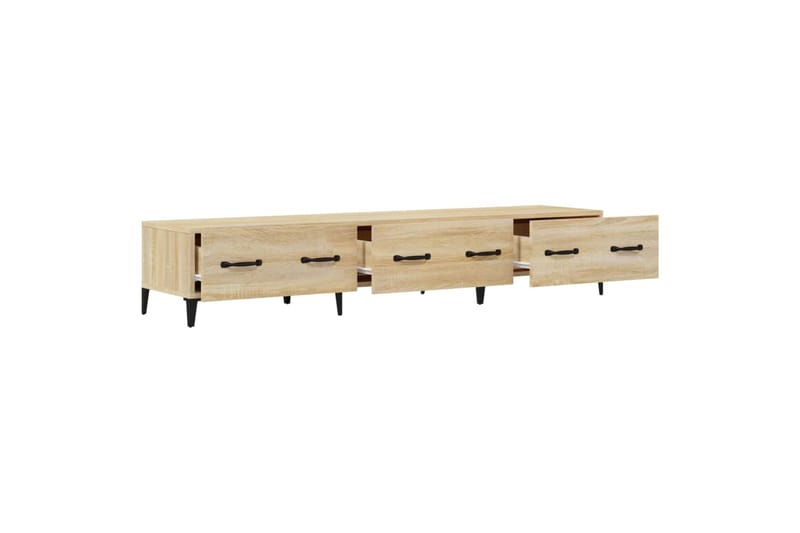 beBasic TV-taso Sonoma-tammi 150x34,5x30 cm tekninen puu - Ruskea - Huonekalut - TV- & Mediakalusteet - Tv taso & Mediataso