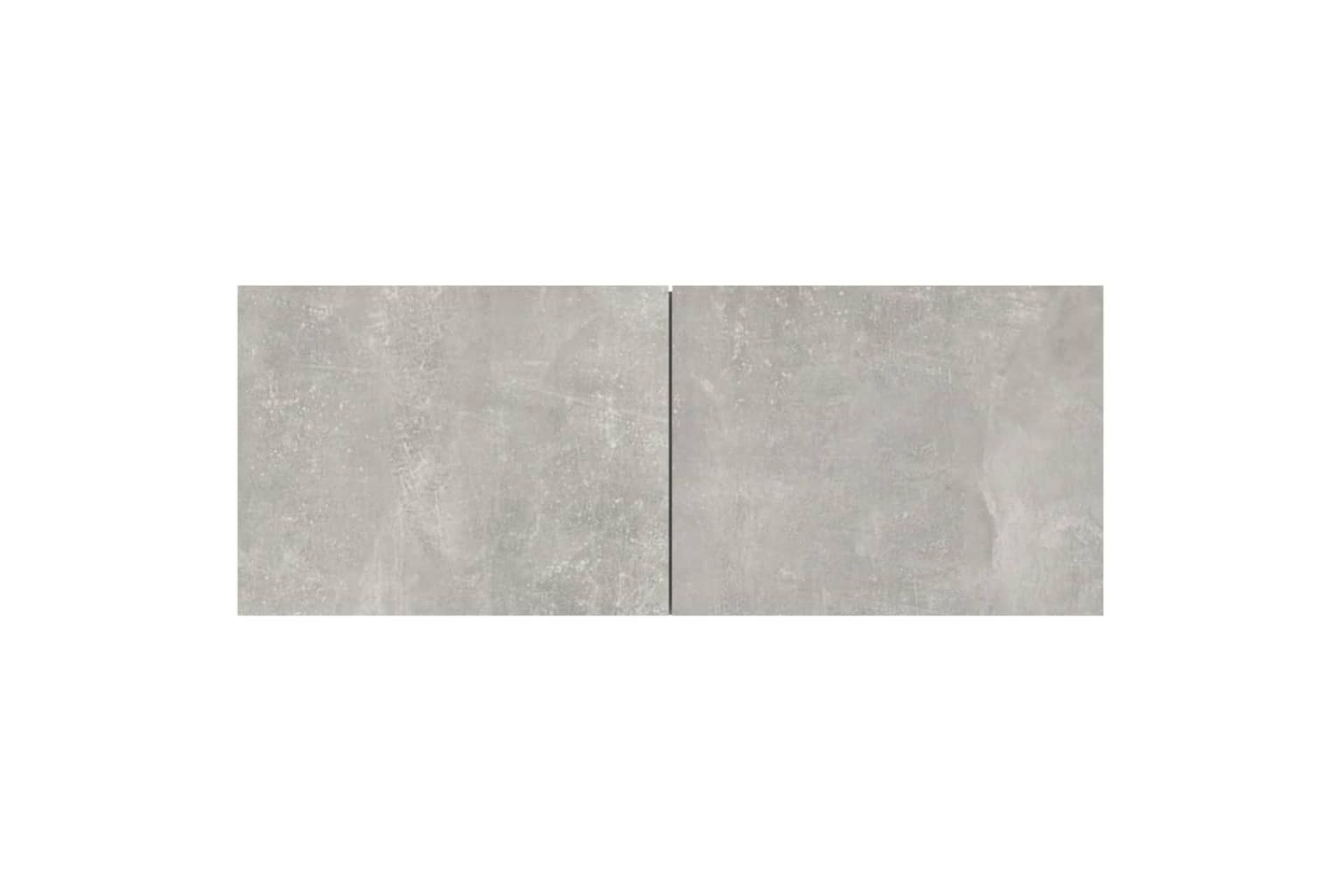beBasic TV-tasot 2 kpl betoninharmaa 80x30x30 cm tekninen puu - Harmaa - Huonekalut - TV- & Mediakalusteet - Tv taso & Mediataso