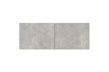 beBasic TV-tasot 2 kpl betoninharmaa 80x30x30 cm tekninen puu - Harmaa - Huonekalut - TV- & Mediakalusteet - Tv taso & Mediataso