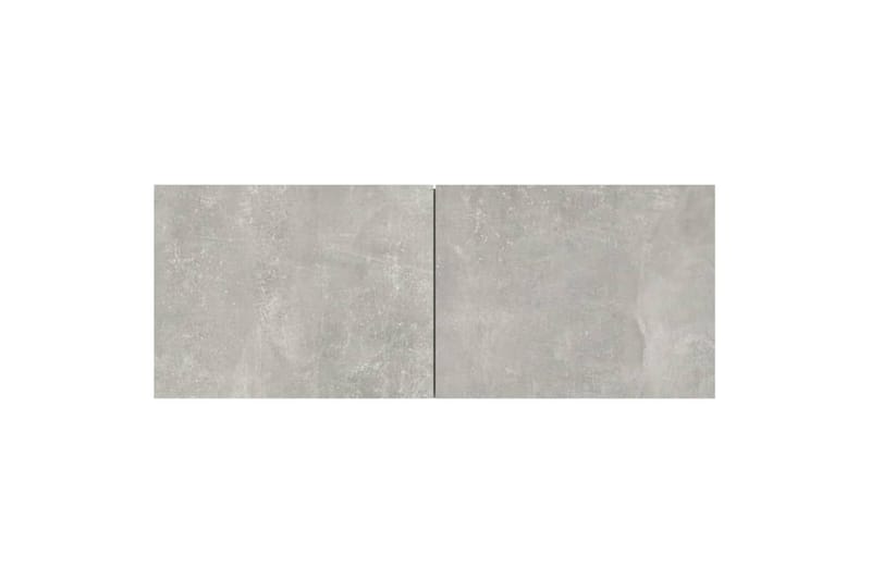 beBasic TV-tasot 2 kpl betoninharmaa 80x30x30 cm tekninen puu - Harmaa - Huonekalut - TV- & Mediakalusteet - Tv taso & Mediataso