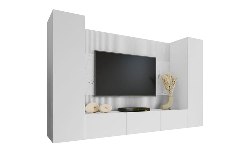 Bernice Tv-Kaappi 260x38 cm - Vihreä - Huonekalut - TV- & Mediakalusteet - TV-kaappi
