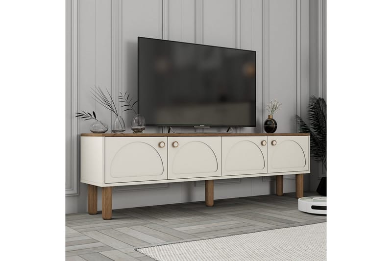 Boheemi TV-taso 180 cm - Kermanvalkoinen/Monivärinen - Huonekalut - TV- & Mediakalusteet - Tv taso & Mediataso