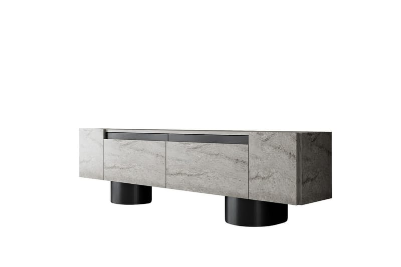 Boheemi TV-taso 180 cm - Luonnollinen/Musta - Huonekalut - TV- & Mediakalusteet - Tv taso & Mediataso