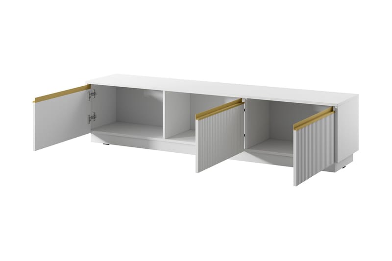 Bolstan TV-taso 182 cm - Valkoinen - Huonekalut - TV- & Mediakalusteet - Tv taso & Mediataso