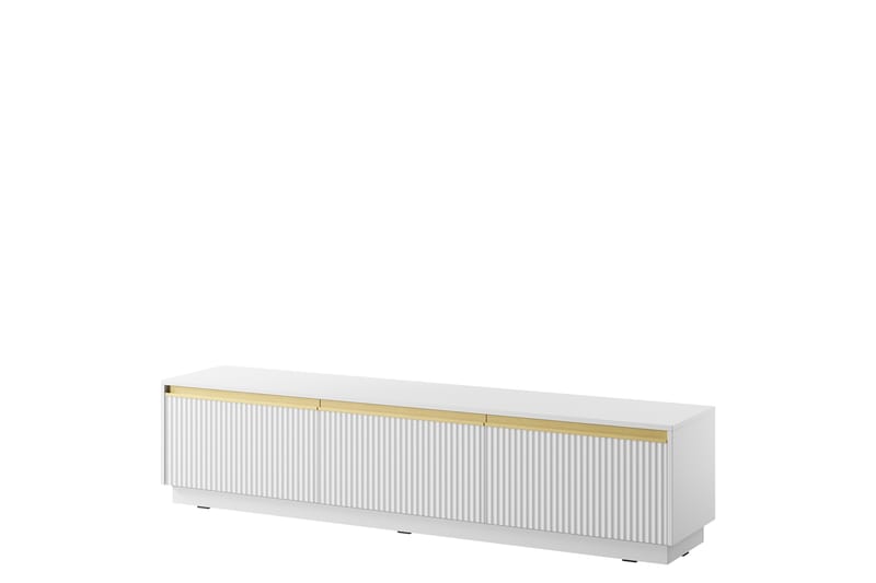 Bolstan TV-taso 182 cm - Valkoinen - Huonekalut - TV- & Mediakalusteet - Tv taso & Mediataso
