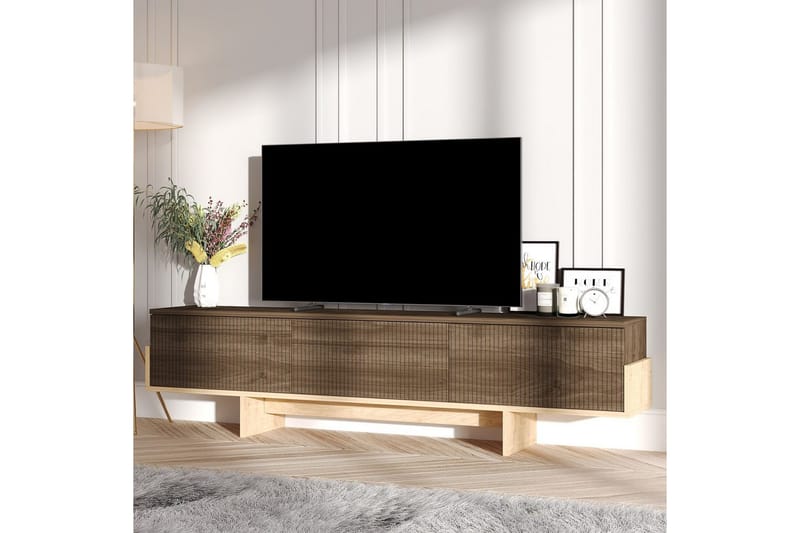 Brin TV-taso 180 cm - Luonnonväri/Ruskea - Huonekalut - TV- & Mediakalusteet - Tv taso & Mediataso
