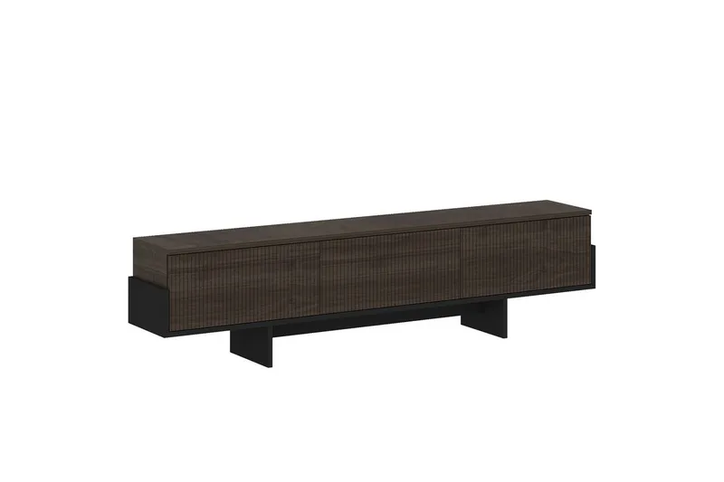 Brin TV-taso 180 cm, Ruskea/Musta