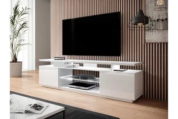 Ceasar TV-taso 180 cm - Valkoinen - Huonekalut - TV- & Mediakalusteet - Tv taso & Mediataso