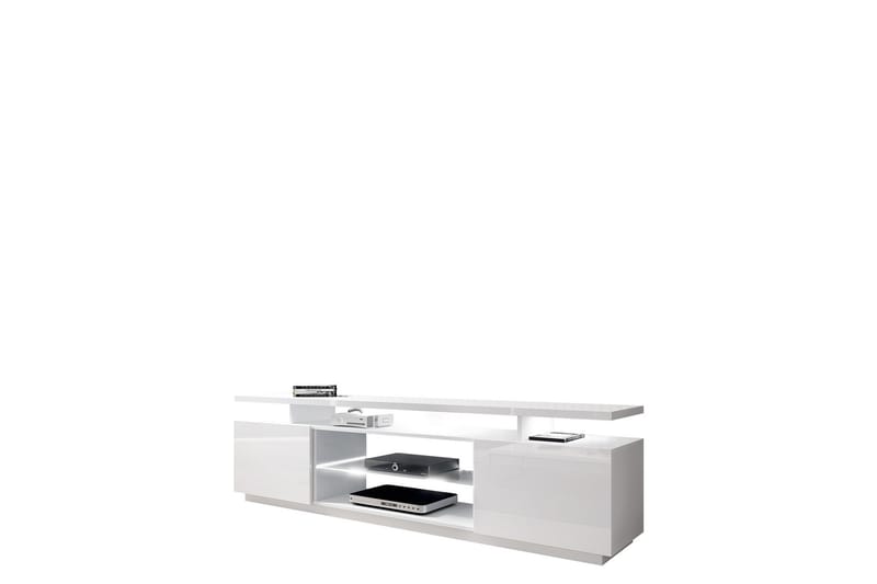 Ceasar TV-taso 180 cm - Valkoinen - Huonekalut - TV- & Mediakalusteet - Tv taso & Mediataso