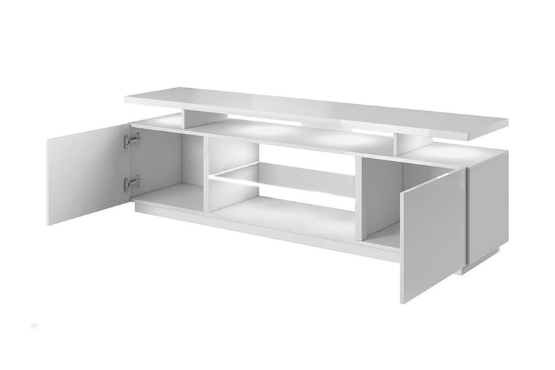 Ceasar TV-taso 180 cm - Valkoinen - Huonekalut - TV- & Mediakalusteet - Tv taso & Mediataso