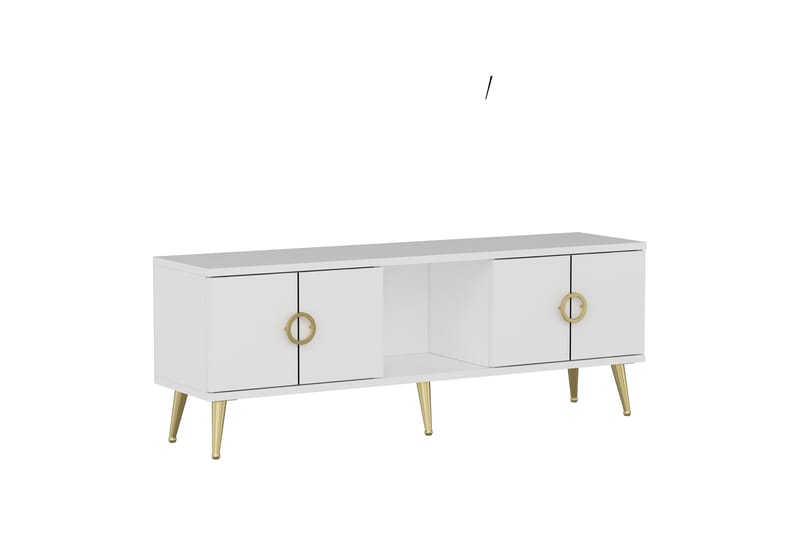 Cey Tv-taso 120 cm - Valkoinen - Huonekalut - TV- & Mediakalusteet - Tv taso & Mediataso
