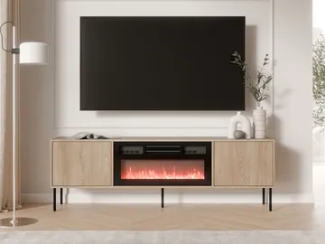 Claven-tv-taso 183 cm - ruskea - Huonekalut - TV- & Mediakalusteet - Tv taso & Mediataso