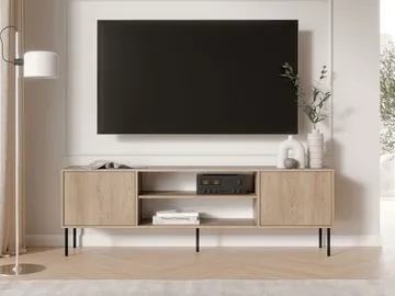 Claven-tv-taso 183 cm - ruskea - Huonekalut - TV- & Mediakalusteet - Tv taso & Mediataso