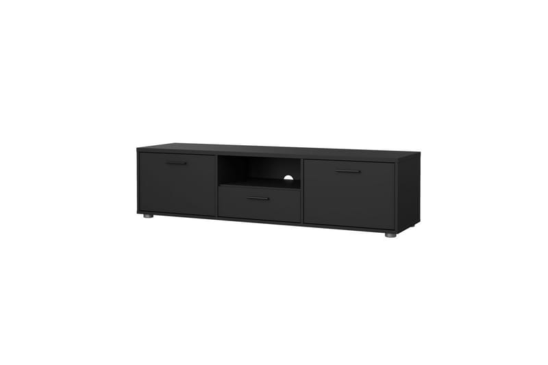 Cristian TV-taso 147 cm - Musta - Huonekalut - TV- & Mediakalusteet - Tv taso & Mediataso