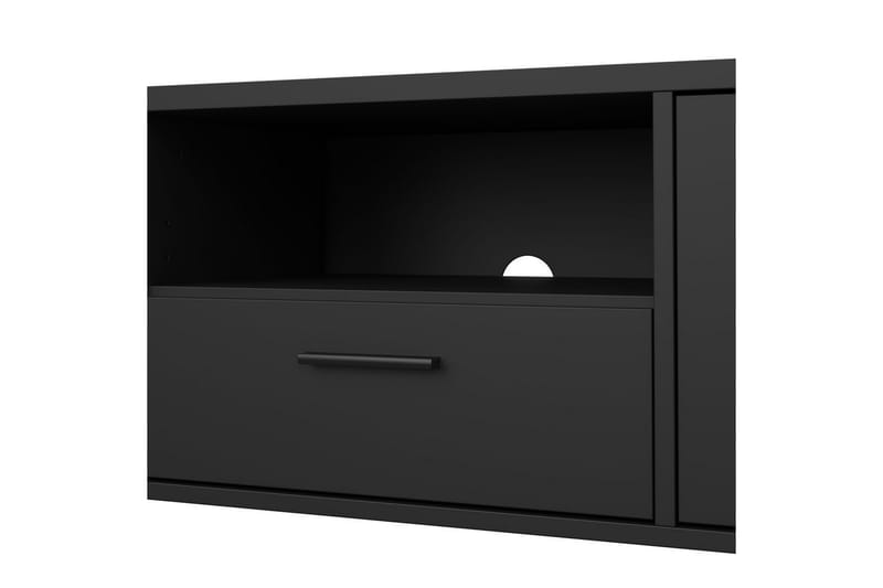 Cristian TV-taso 147 cm - Musta - Huonekalut - TV- & Mediakalusteet - Tv taso & Mediataso