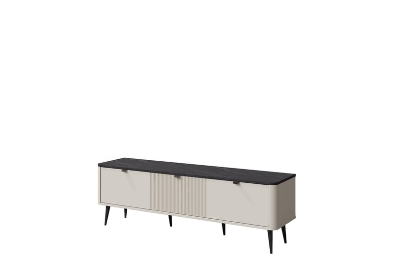 Cucina Tv-Kaappi 160x40 cm, Beige/Harmaa
